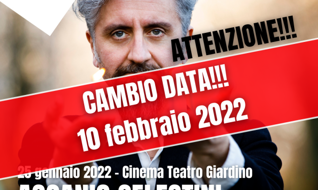 Ascanio Celestini: CAMBIO DATA per “Radio Clandestina”