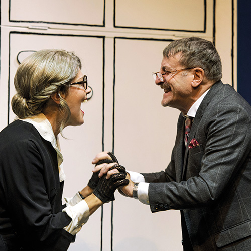 Giacomo Poretti e Daniela Cristofori in “Funeral Home” – 18 ottobre (al Teatro Giardino)